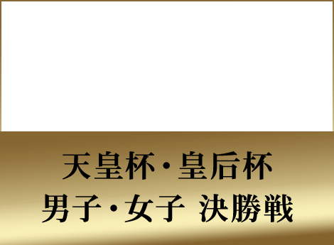 2020.1.12 SUN さいたまスーパーアリーナ 「天皇杯・皇后杯 男子・女子 決勝戦」